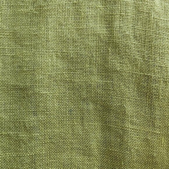 Femme Fatale green 100% linen skirt - Picture 9 of 16